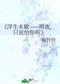 浮生未歇——朔夜,只說給你聽